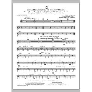13 (Choral Highlights From The Broadway Musical) (arr. Roger Emerson) - Acoustic Guitar