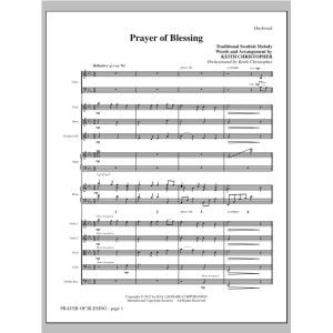 Prayer Of Blessing - Full Score