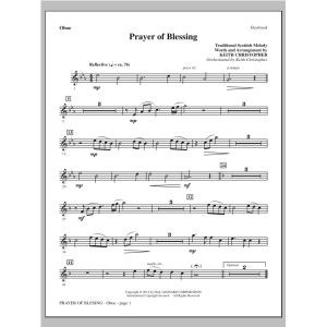 Prayer Of Blessing - Oboe