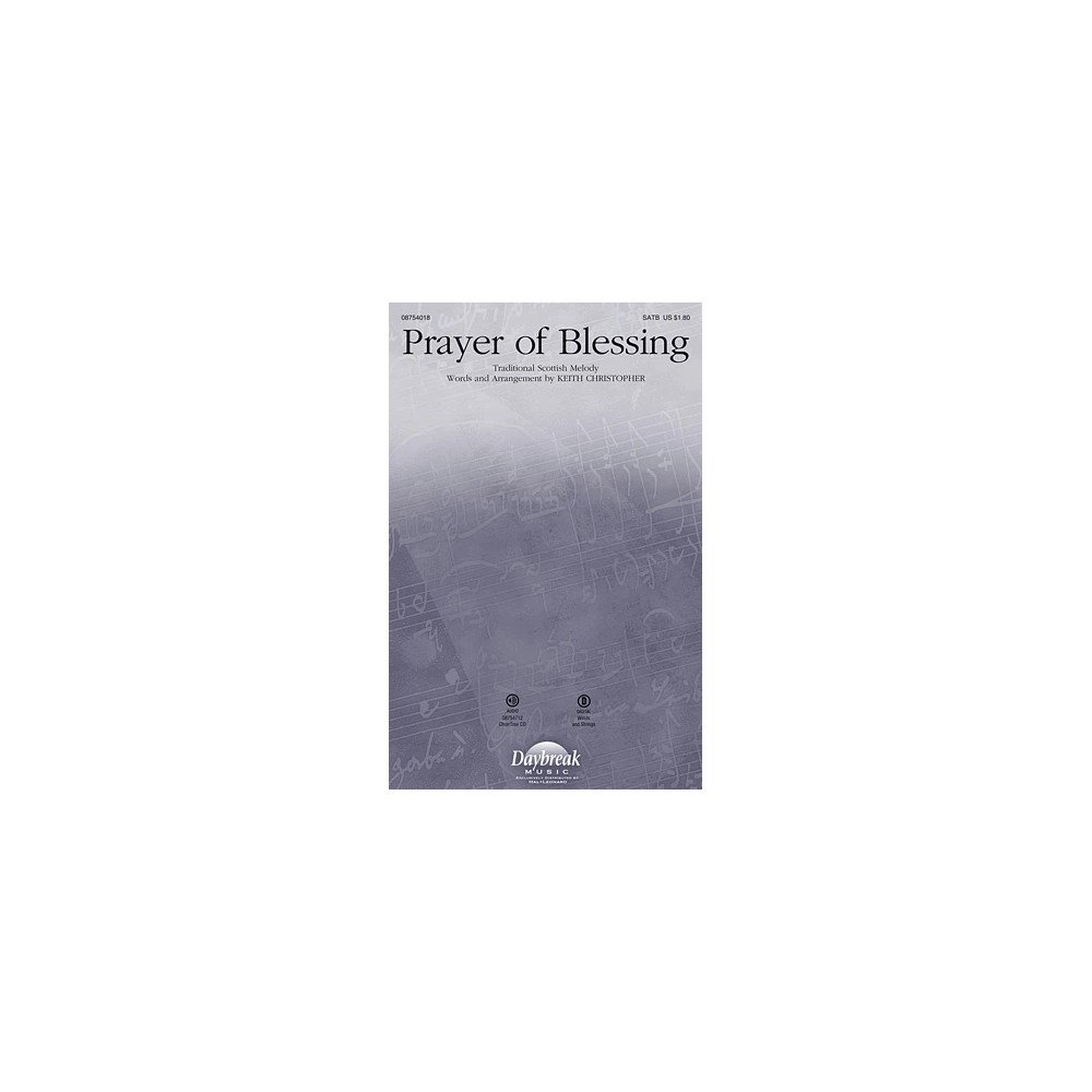 Prayer Of Blessing - Keyboard String Reduction