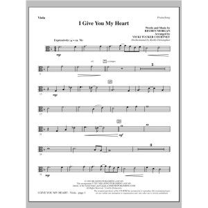 I Give You My Heart - Viola