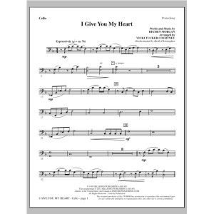 I Give You My Heart - Cello