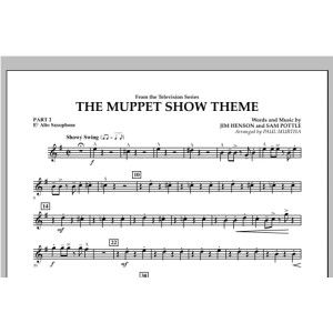 The Muppet Show Theme - Pt.2 - Eb Alto Saxophone