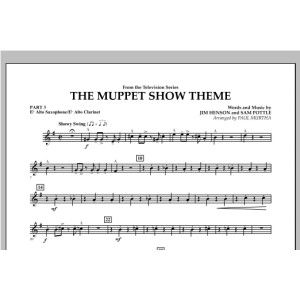 The Muppet Show Theme - Pt.3 - Eb Alto Sax/Alto Clar.