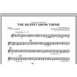 The Muppet Show Theme - Pt.5 - Eb Baritone Saxophone