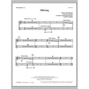 Offering - Percussion 1 & 2