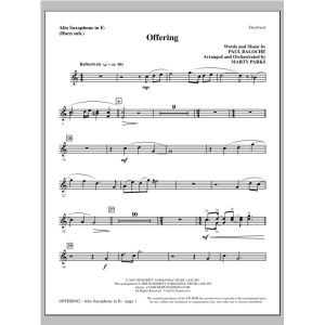 Offering - Alto Sax (sub. Horn)