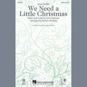 We Need A Little Christmas (With "We Wish You A Merry Christmas") - Piano