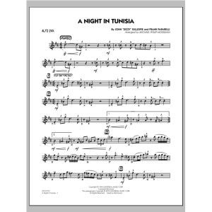A Night In Tunisia - Alto Sax