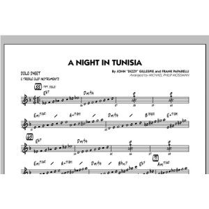 A Night In Tunisia - C Solo Blatt