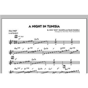 A Night In Tunisia - Bb Solo Sheet