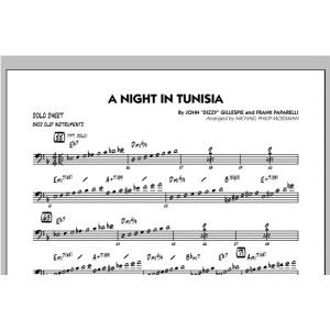 A Night In Tunisia - Bass Clef Solo Sheet