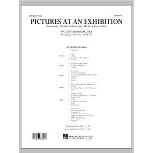 Bilder einer Ausstellung (Auszüge) - Partitur