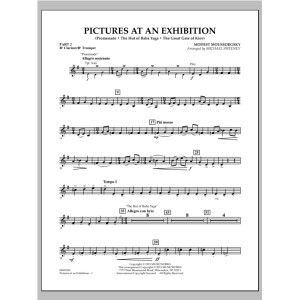 Pictures At An Exhibition (Excerpts) - Pt.2 - Bb Clarinet/Bb Trumpet
