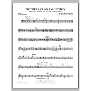 Pictures At An Exhibition (Excerpts) - Pt.2 - Eb Alto Saxophone