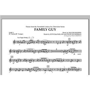 Family Guy (Theme) - Pt.2 - Bb Clarinet/Bb Trumpet