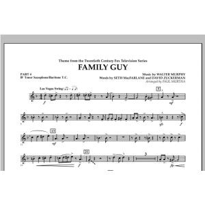 Family Guy (Theme) - Pt.4 - Bb Tenor Sax/Bar. T.C.