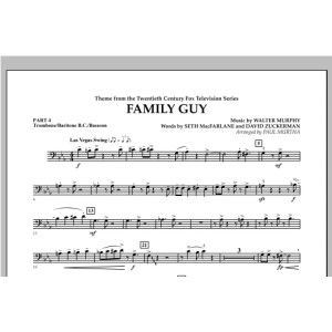 Family Guy (Theme) - Pt.4 - Trombone/Bar. B.C./Bsn.