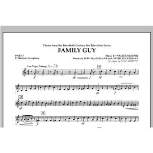 Family Guy (Theme) - Pt.5 - Eb Baritone Saxophone