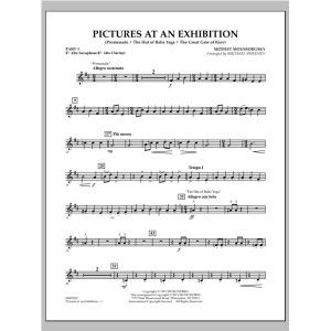 Pictures At An Exhibition (Excerpts) - Pt.3 - Eb Alto Sax/Alto Clar.