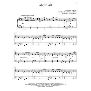 Above All (arr. Glenda Austin)
