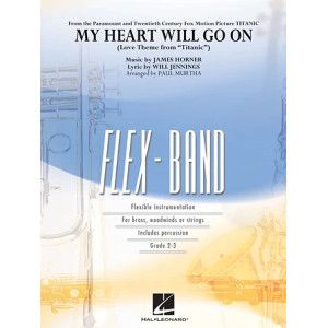 My Heart Will Go On (Love Theme from Titanic) - Pt.5 - Eb Baritone Saxophone