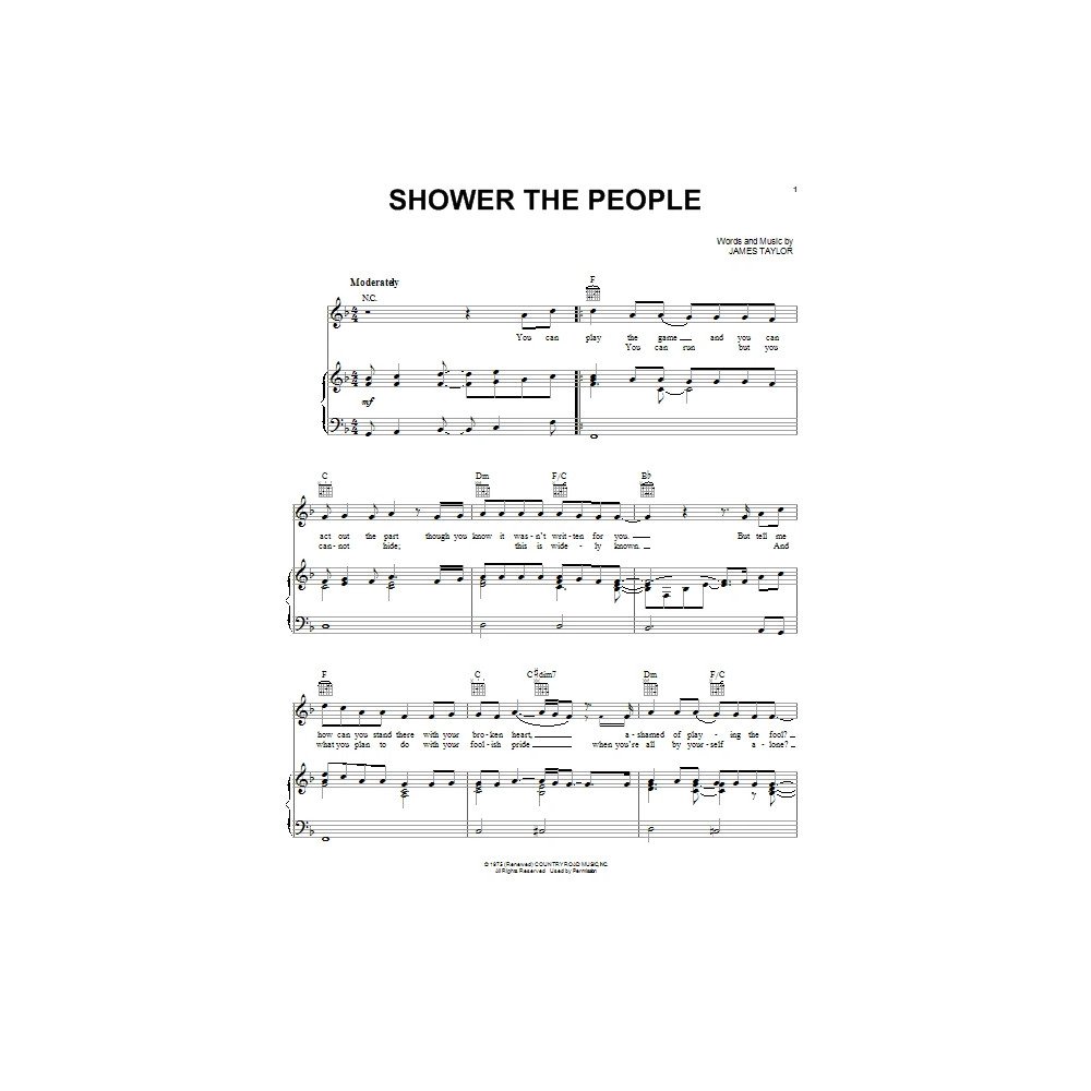 Shower The People