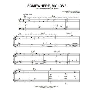 Somewhere, My Love