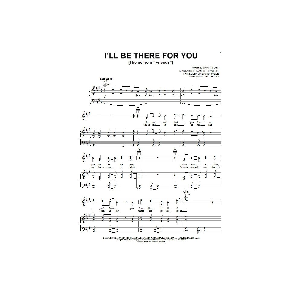 I'll Be There For You (Theme from Friends)