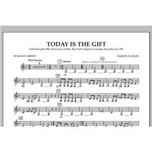 Today Is The Gift - Bb Bassklarinette