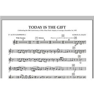 Today Is The Gift - Eb Alto Saxophone 2