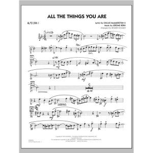 All The Things You Are - Alto Sax 1