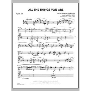 All The Things You Are - Tenor Sax 1