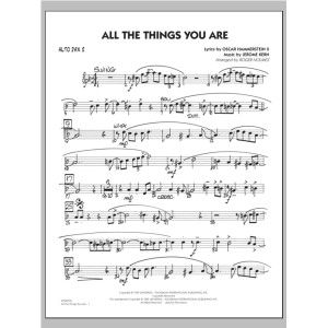 All The Things You Are - Alto Sax 2