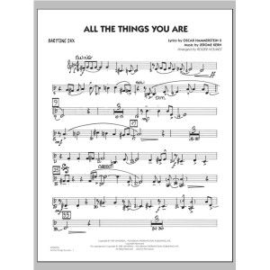 All The Things You Are - Baritone Sax