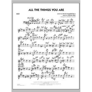 All The Things You Are - Bass