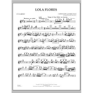 Lola Flores - Eb Clarinet
