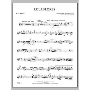 Lola Flores - Bb Clarinet 1