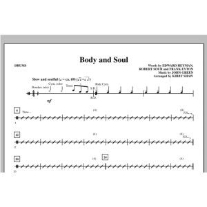 Body And Soul - Drums