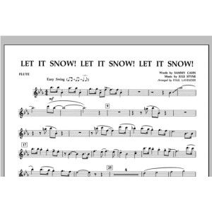 Let It Snow! Let It Snow! Let It Snow! - Flute