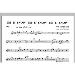 Let It Snow! Let It Snow! Let It Snow! - Oboe