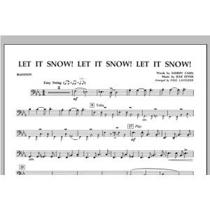 Let It Snow! Let It Snow! Let It Snow! - Bassoon