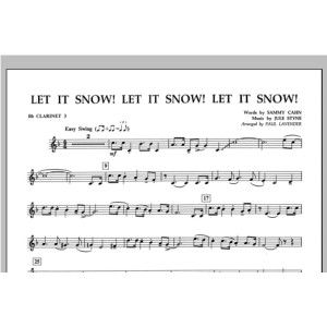 Let It Snow! Let It Snow! Let It Snow! - Bb Clarinet 3