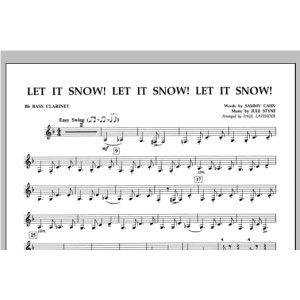 Let It Snow! Let It Snow! Let It Snow! - Bb Bass Clarinet