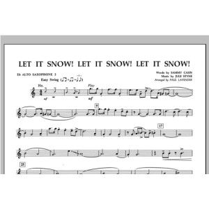 Let It Snow! Let It Snow! Let It Snow! - Eb Alto Saxophone 2
