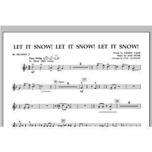 Let It Snow! Let It Snow! Let It Snow! - Bb Trumpet 2