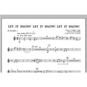 Let It Snow! Let It Snow! Let It Snow! - Bb Trumpet 3