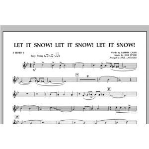 Let It Snow! Let It Snow! Let It Snow! - F Horn 1