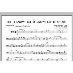 Let It Snow! Let It Snow! Let It Snow! - Trombone 2