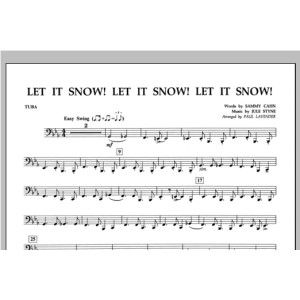 Let It Snow! Let It Snow! Let It Snow! - Tuba